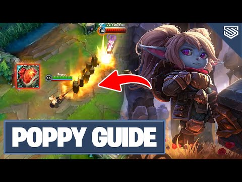 POPPY BEGINNER'S GUIDE 🔥 THE VERSATILE MULTI-ROLE DEMON | WILD RIFT