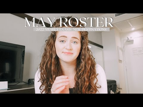 May Roster Reveal | FLIGHT ATTENDANT VLOG