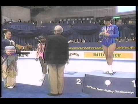 Medal Awards Ceremony - 1994 World Figure Skating Championships, Ladies' Free Skate