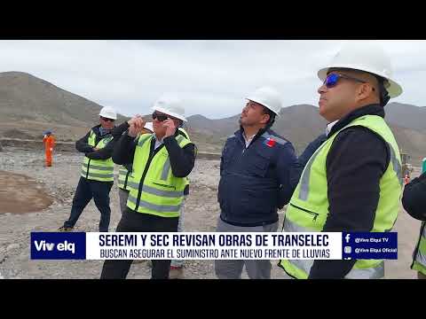 Autoridades inspeccionan reparación de línea eléctrica en La Higuera ante nuevo frente de lluvias