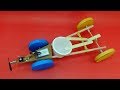 Pulling Drum Cart Updated With A Brushless Motor And Fan DIY Toy Making For Creator At Home