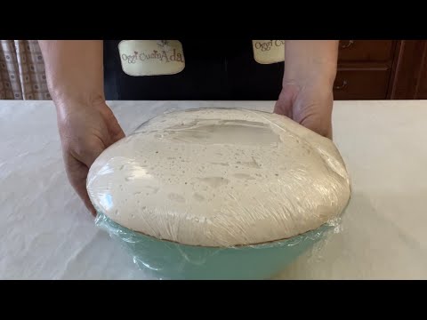 Pronta in 2 ore con la RICETTA della nonna 🔝🔝alta soffice e croccante