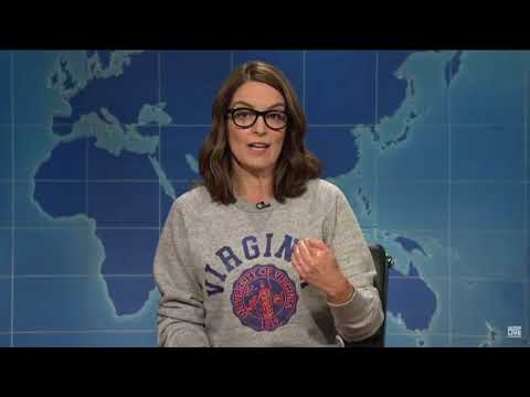 Tina Fey presents an alternative to protesting far right rallies ‘Sheet caking’