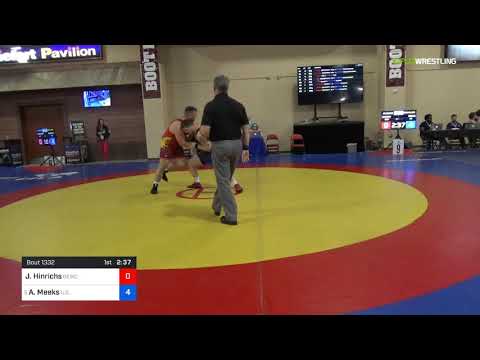 2018 Marine Corps US Open/Senior Men's Greco-Roman 130 5th Place - Jarrod Hinrichs (GEWC) Vs. Alto