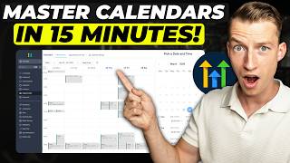 GoHighLevel Calendar Booking Tutorial For Beginners 2026 (Step-By-Step)