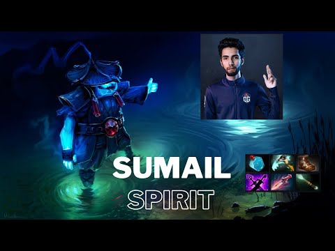 Sumail plays Storm Spirit | Dota 2 pro gameplay 7.32e | Flash Farm | Easy Win