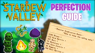 Stardew Valley PERFECTION GUIDE | Monster Slayer Hero