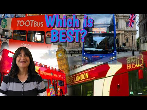 The BEST Hop On Hop Off Tours in London - How to Choose between Big Bus TOOT Golden Tours and City S