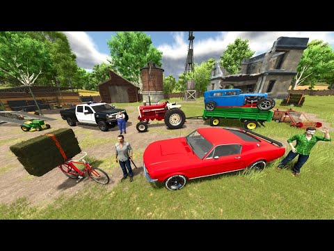 Farmer Starts with Abandoned Farm and No Money | Farming Simulator 25 | Back in my Day 1-8