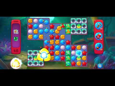 Fishdom Hard level 12061 no boosters フィッシュダム ハード