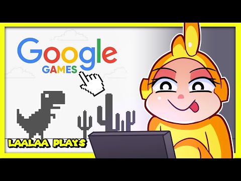 💛 I played SECRET Google games | LaaLaa Plays Google Games