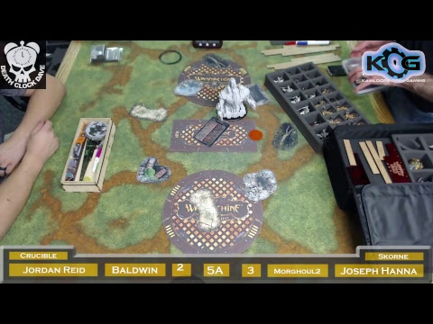 Warmachine & Hordes Battle Report - Skorne (Morghoul2) vs Crucible Guard (Baldwin)