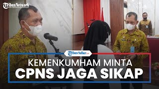 Kemenkumham Sulbar Minta 87 CPNS Jaga Sikap dan Perilaku untuk Nama Baik Instansi