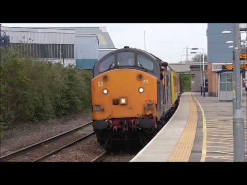 Class 37 37601 Mega Thrash & Tones @ Loughborough
