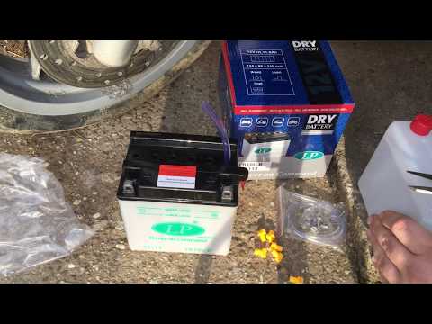 YB10L-B - Motorradbatterie - Batterie YB10L-B - Akku säure Befüllen - Akku säure -