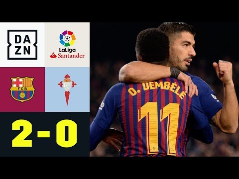 Ousmane Dembele hält Konkurrenz auf Abstand: FC Barcelona - Celta Vigo 2:0 | LaLiga | Highlights