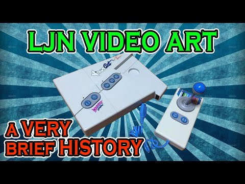 The LJN Video Art Game System 🎨 A VERY Brief History