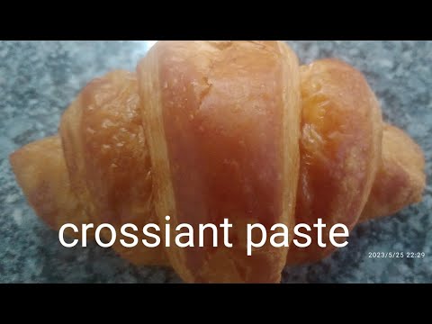 crossiant paste, butter crossiant , breakfast roll.