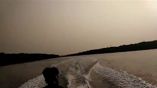 preview picture of video 'From Godavari river to Sea By Boat Journey | Yanam | Korangi |'