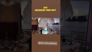 Masquerade Party Decor #masqueradeball #mask #centerpieces #partyplanner #views #party #decoration