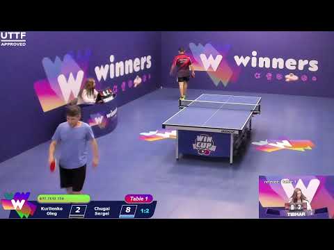 WINners CUP table 1 28.01 Kurilenko Oleg - Chugai Sergei   17:30