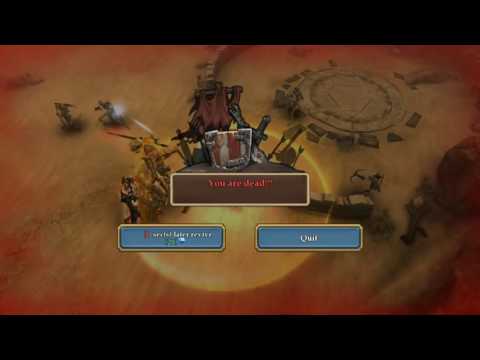 Clash for Dawn  85lvl Skeleton King and 3 strong Berserker vs Gelesztas Shaman