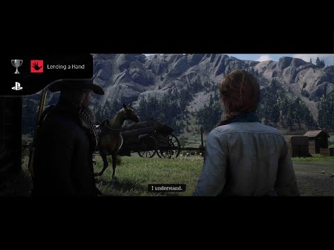 Red Dead Redemption 2 PS4| Lending a Hand Trophy