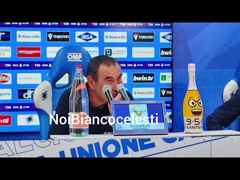 #Sampdoria #Lazio 1-1: la conferenza di Maurizio #Sarri