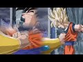 Goku Gut Punch Repeatedly Broly