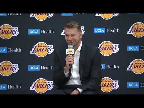 [FULL] Luka Doncic's press conference after signing 3-YR max extension with Lakers | NBA Today
