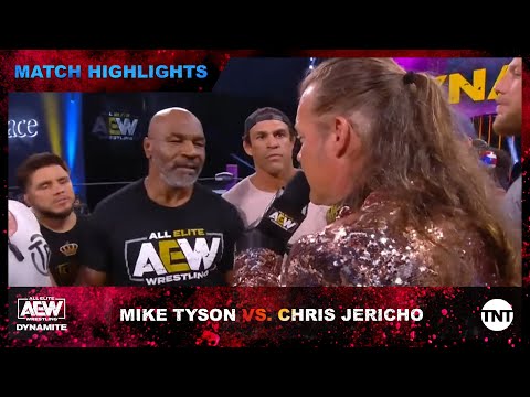 Chris Jericho and Iron Mike Tyson Get Into Brawl at AEW Dynamite