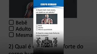🫀 Quiz do Corpo Humano