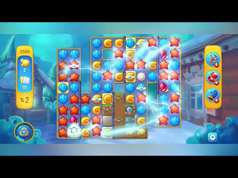 Fishdom level 2305 | СЛОЖНЫЙ УРОВЕНЬ