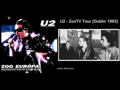 U2 Live in Dublin 1993 (ZooTv Tour) REMASTERED - HIGH QUALITY