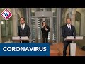 Persmoment Rutte en De Jonge over coronavirus
