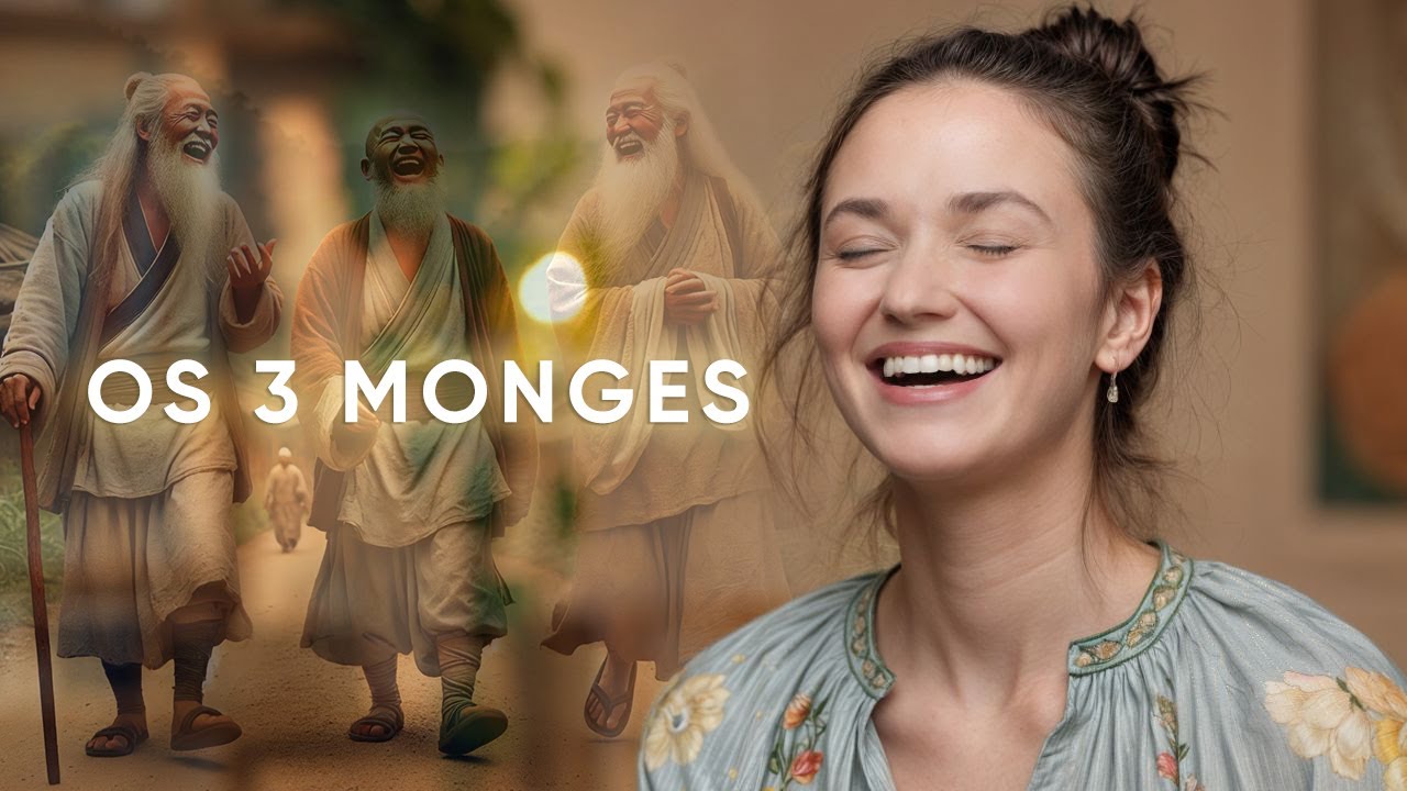 A arte de ser feliz: O conto dos 3 Monges  ✨