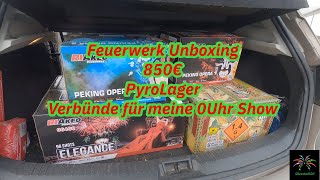 Feuerwerk Unboxing - PyroLager Berlin - 850€ - Verbünde für meine 0Uhr Show!