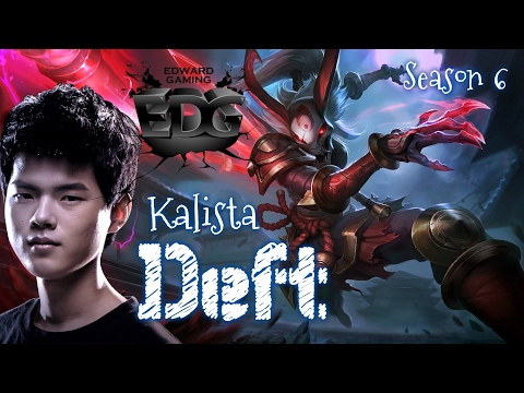 EDG Deft KALISTA ADC vs Miss Fortune - Patch 5.24 KR | League of Legends