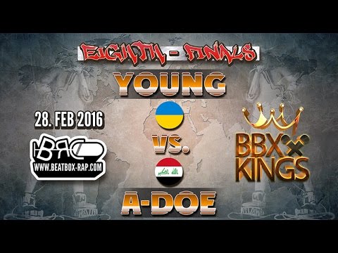 Young VS A-Doe | BBXKINGS | Eighth Finals ( 2016-02-28)