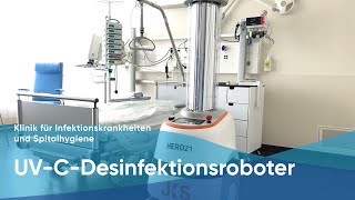 UV-C-Desinfektionsroboter
