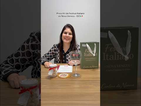 Press kit lindo que recebi do Festival Italiano de Nova Veneza -GO 🇮🇹@comunicacaosemfronteiras4862