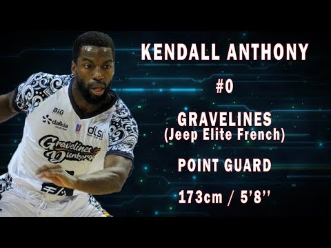 Kendall Anthony Highlights 2018-2019 with Gravelines