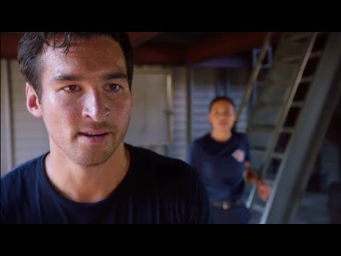 #Station19: 2x01 - Moments of Vic and Travis; She and Miller can rescue Travis