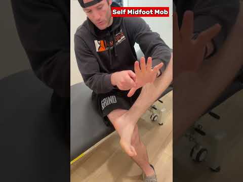 Seated Self Midfoot Mobilization