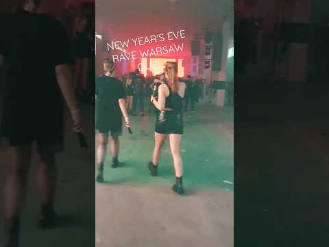 How Techno RAVE Parties Look Like in WARSAW, POLAND - DUEL - part 1 #shorts #hardtechno