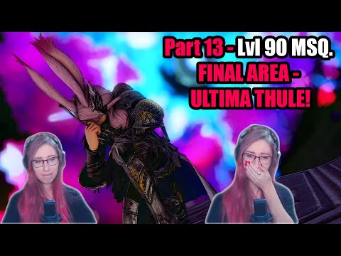FFXIV Endwalker - LVL 90 MSQ REACTION. FINAL AREA - ULTIMA THULE.