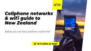 🗺️ Cellphone networks & wifi guide to New Zealand - NZPocketGuide.com