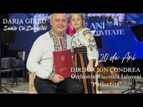 Daria Gîrbu & Orchestra Porumbița, dirijor Ion Condrea - SANIE CU ZURGĂLĂI 🛷 20 DE ANI 