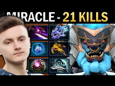 Spirit Breaker Dota Gameplay Miracle with 21 Kills and Octarine
