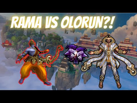 RAMA VS OLORUN - SMITE 1V1 RANKED DUEL RAMA ONLY